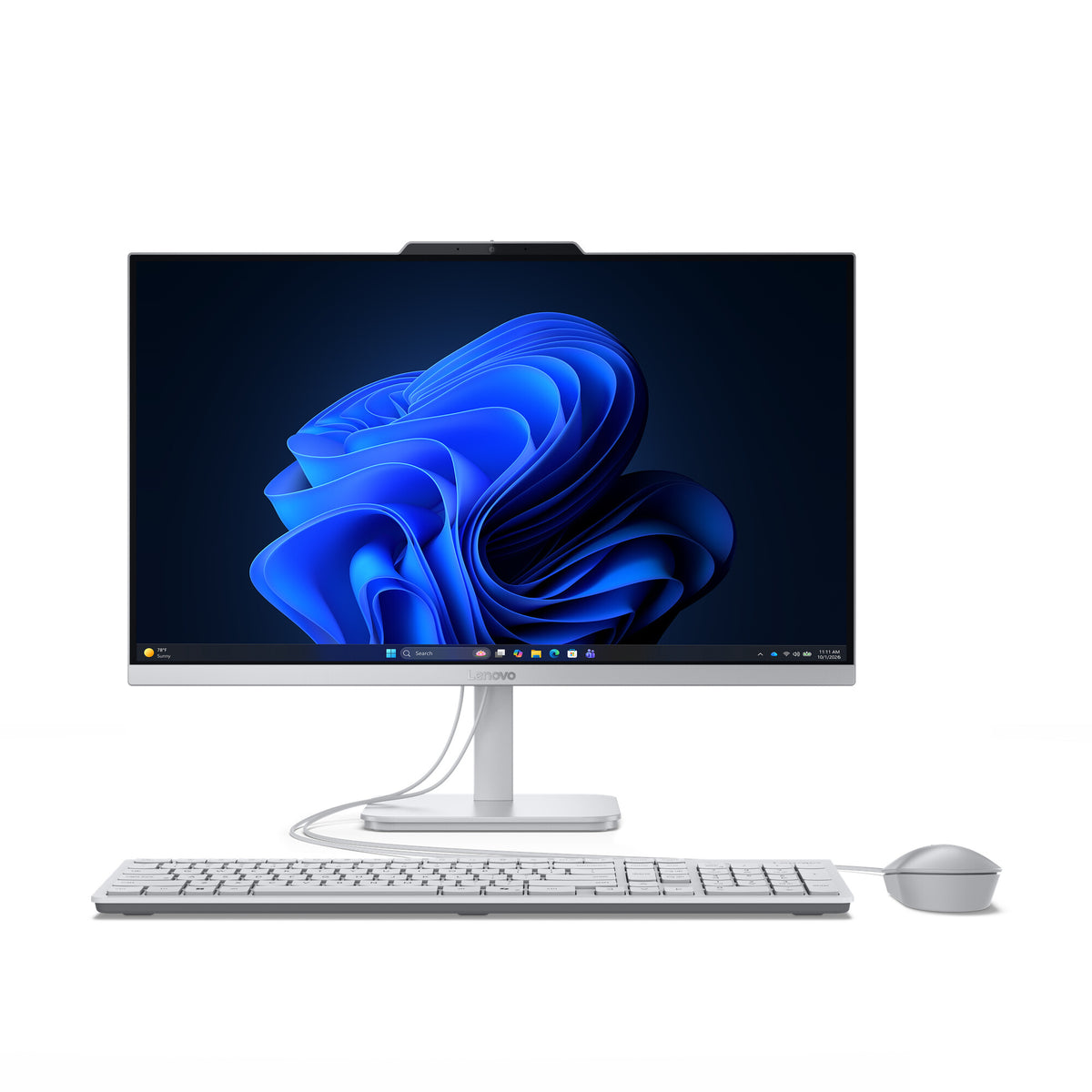 Lenovo A105 24 AMD Ryzen™ 5 40 60,5 cm (23.8") 1920 x 1080 pixel All-in-One PC 8 GB LPDDR5-SDRAM 256 GB SSD Windows 11 Home Wi-Fi 6 (802.11ax) Grå