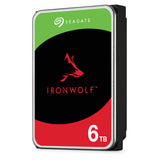 Seagate IronWolf ST6000VN006 harddisk 6 TB 5400 rpm 256 MB 3.5" Serial ATA III