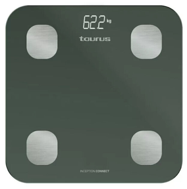 Taurus 990559000 badevægt Firkant Sort Elektronisk personlig vægt