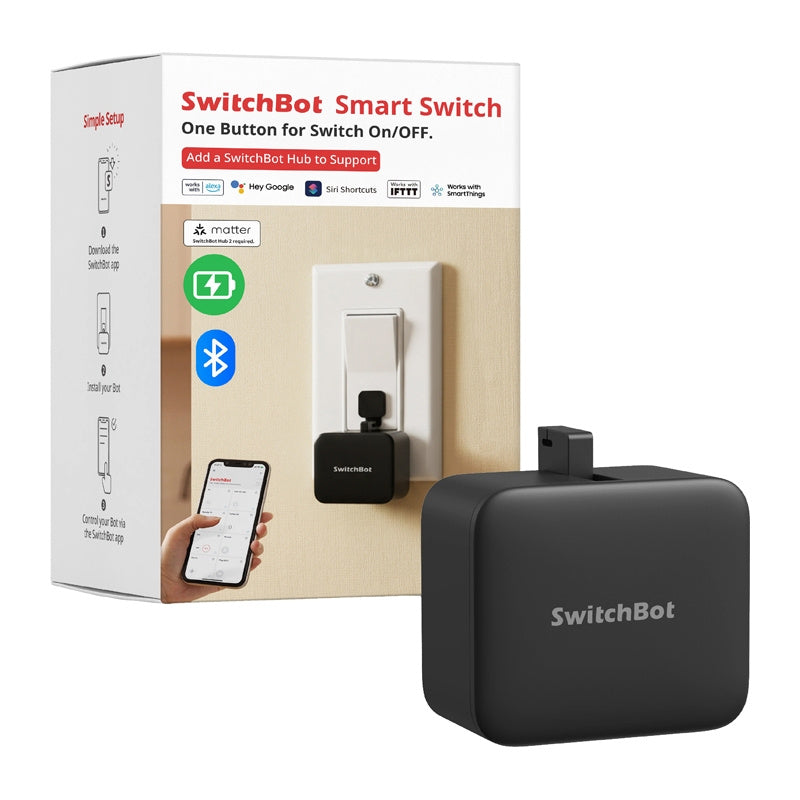 SWITCHBOT C1 genopladelig trådløs switch