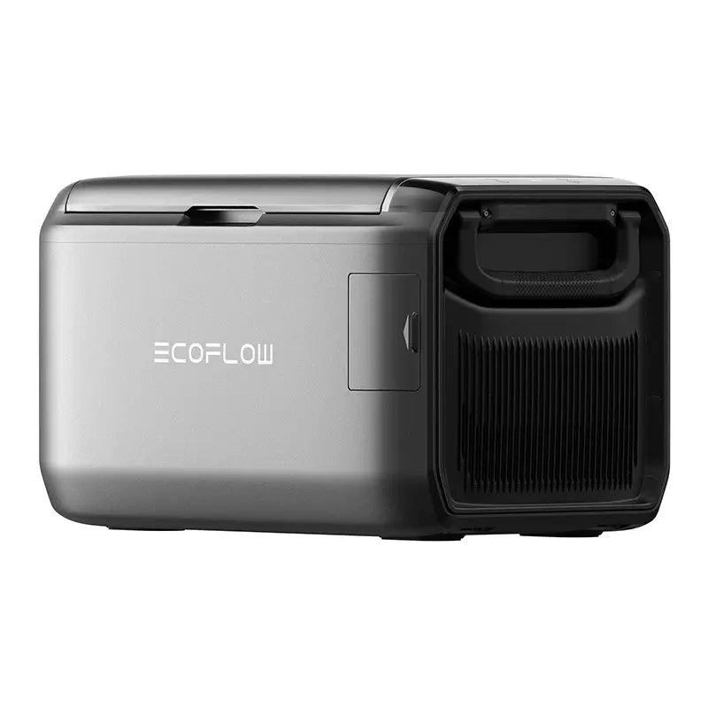 Set: EcoFlow Glacier 35L bærbart køleskab + 298Wh batteri.