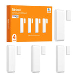 SONOFF SNZB-04PR2 vindues- og dørsensor, 4-pakke