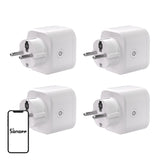 SONOFF S61s Matter Eksternt stik via Wi-Fi, 4-pakke
