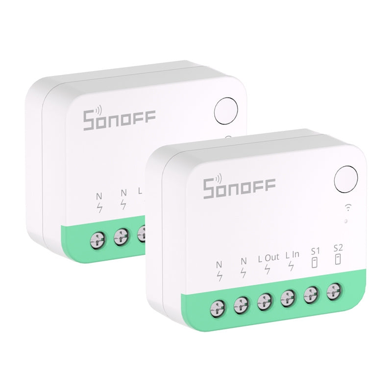 SONOFF MINIR4M (Extreme) Matter Switch, 2-pakke