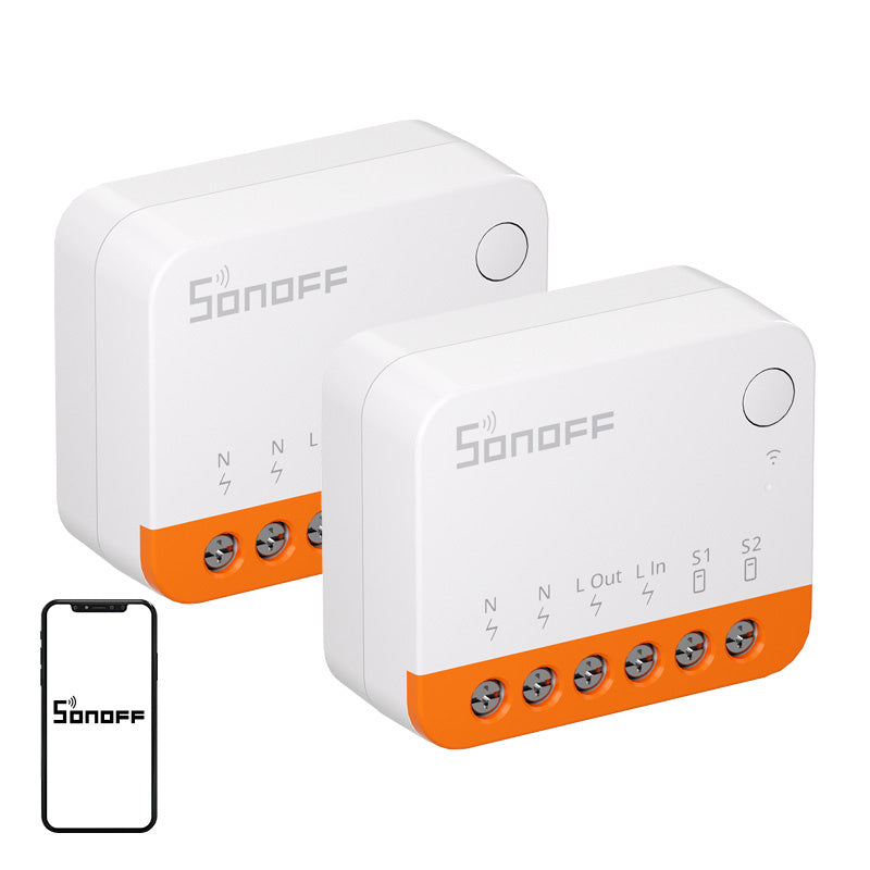 SONOFF MINIR4 (Extreme) Switch, 2-pakke