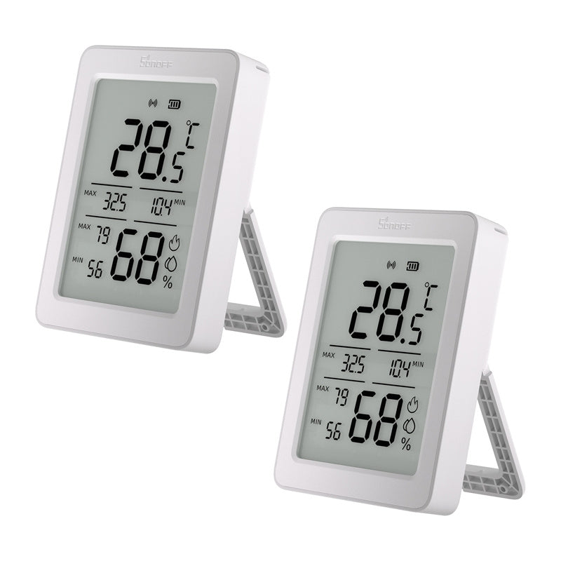 SONOFF ZigBee SNZB-02DR2 Temperatur- og fugtighedssensor, 2-pakke