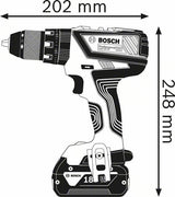Bosch Akku-Bohrschrauber 12 V Li-Ion 1300 rpm Sort, Blå, Rød