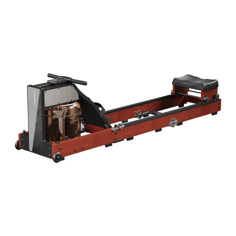 KINGSMITH WM10 PRO Folding Rowing Machine (Red Oak)