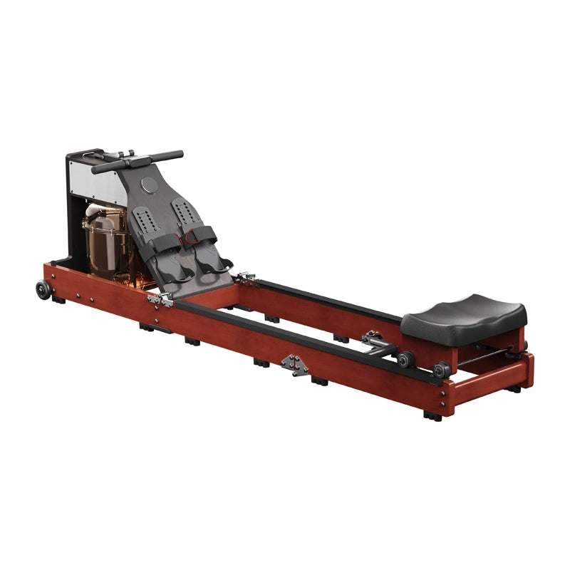 KINGSMITH WM10 PRO Folding Rowing Machine (Red Oak)