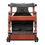 KINGSMITH WM10 PRO Folding Rowing Machine (Red Oak)