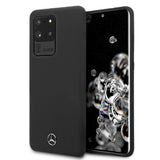 Mercedes MEHCS69SILSB S20 Ultra G988 Hardcase sort/sort Silicone Line