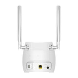 Strong 300M trådløs router Hurtigt ethernet Enkelt band (2,4 GHz) 4G Hvid