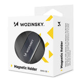 Wozinsky selvklæbende magnetisk bilmontering 360 til instrumentbræt sølv (WMH-06)