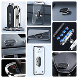 Wozinsky selvklæbende magnetisk 360 Car Dashboard Mount Silver (WMH-06)