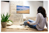Hama 00220871 tv-beslag 190,5 cm (75") Hvid