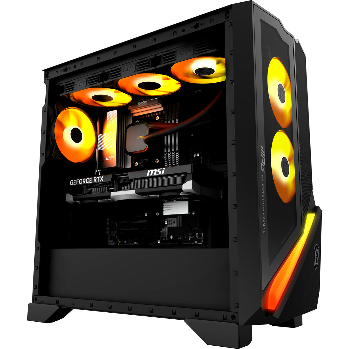 MSI MPG Infinite Z3 X3D 7NVRR7-875EU AMD Ryzen™ 7 7800X3D 32 GB DDR5-SDRAM 1 TB SSD NVIDIA GeForce RTX 5070 Windows 11 Home Desktop PC Sort