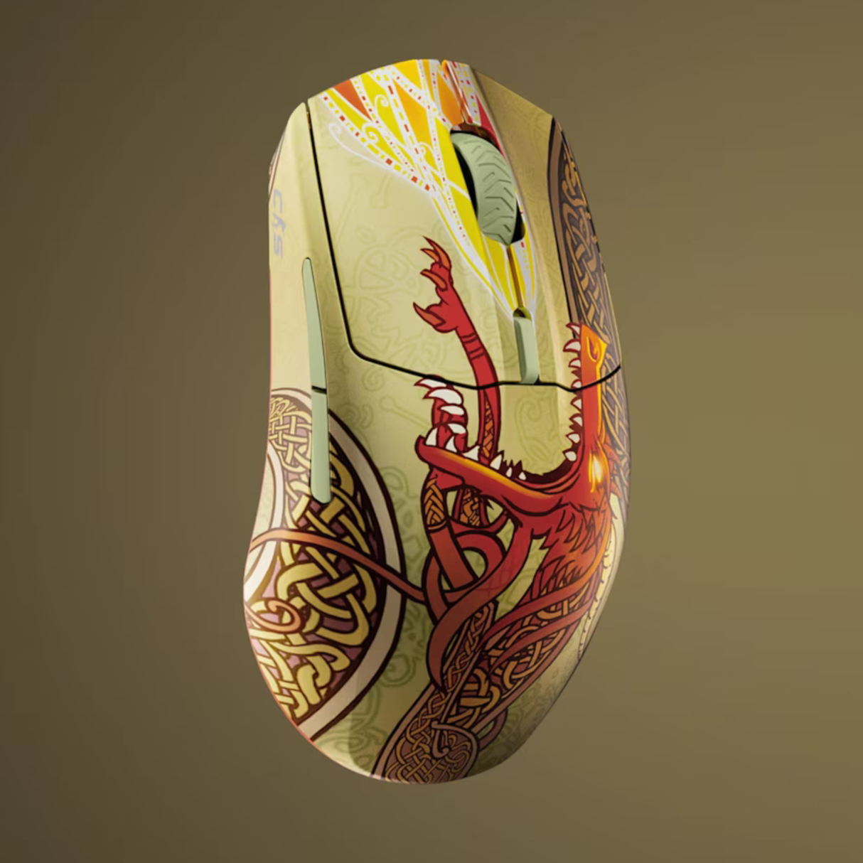 SteelSeries CS2 Dragon Lore Trådløs Gamingmus