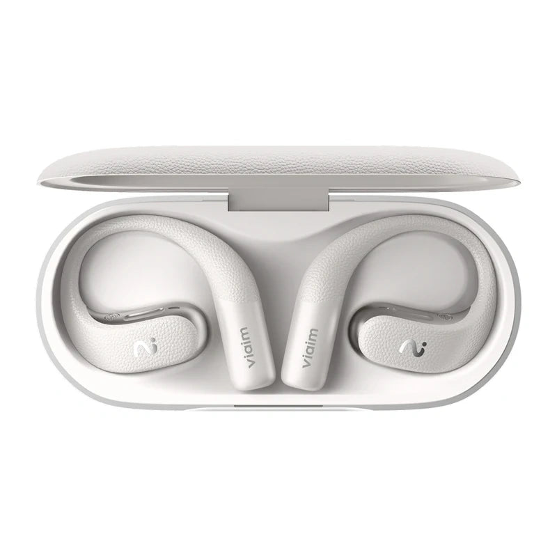 VIAIM Open Note AI Earbuds med taleoptager (grå)
