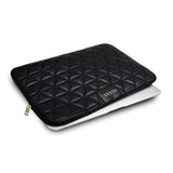 Guess Quilted cover til en 13" laptop - sort
