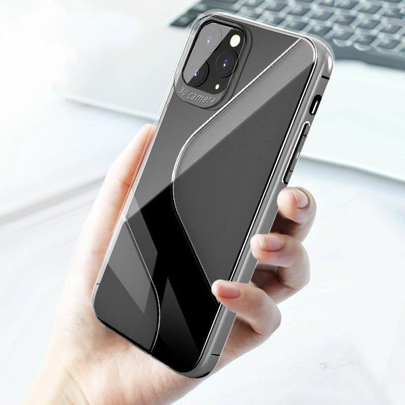 S-Case Fleksibel Cover TPU Case til Huawei P40 Lite E sort