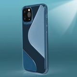 S-Case Fleksibel Cover TPU Case til Huawei P40 Lite E blå