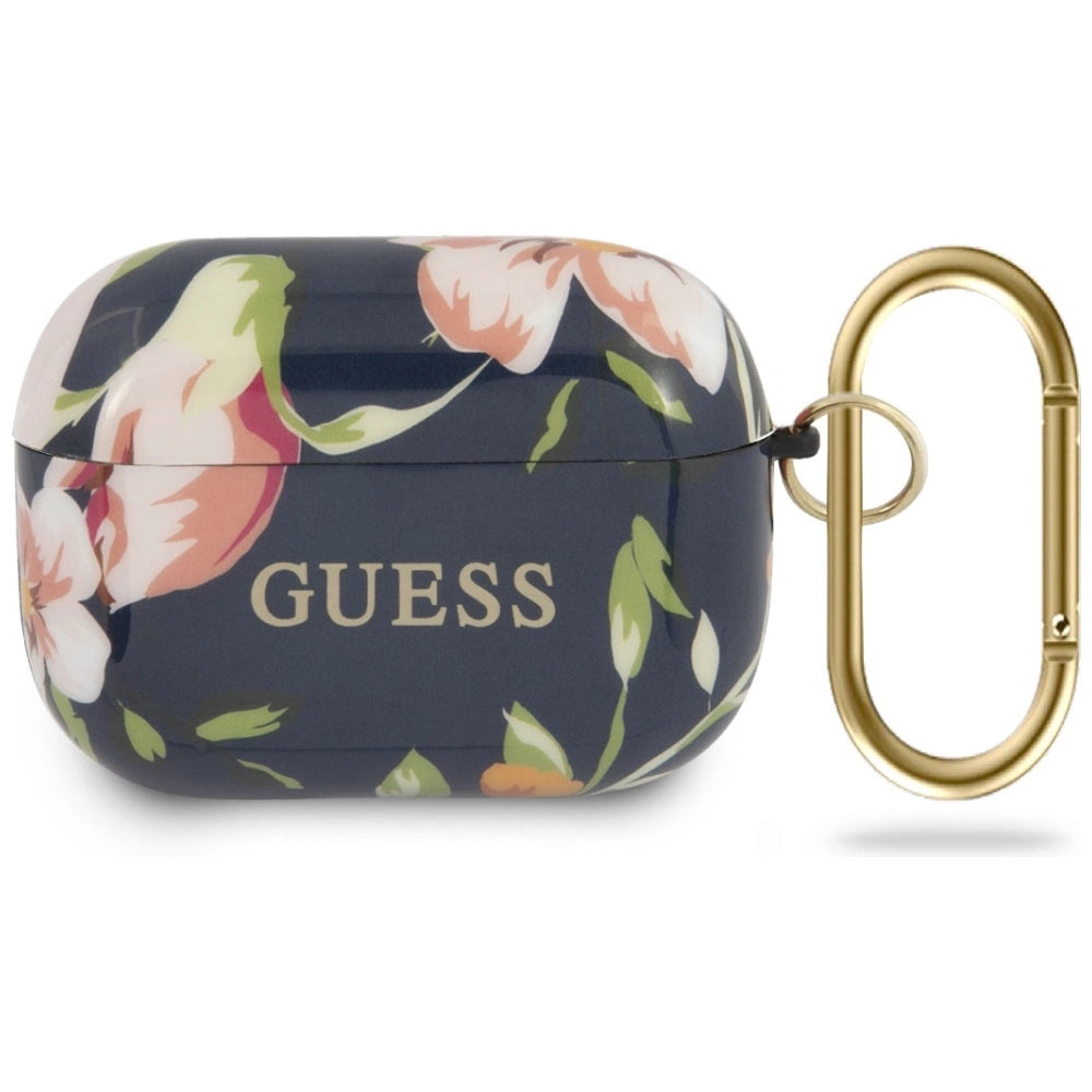 Guess GUACAPTPUBKFL03 AirPods Pro cover blå/blå N.3 Blomster Samling