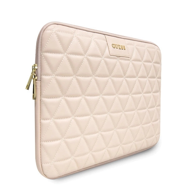 Guess Quilted cover til en 13" laptop - pink