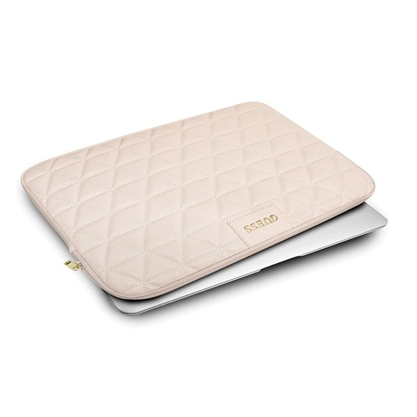Guess Quilted cover til en 13" laptop - pink