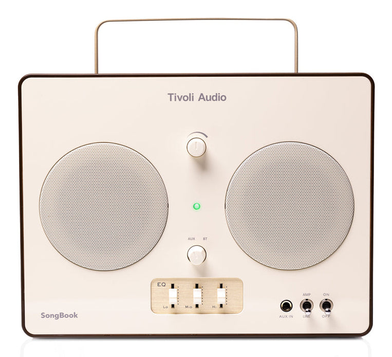 Tivoli Audio SongBook bluetooth højttaler cream/brown