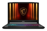 MSI Katana 15 HX B14WGK-847NL Intel® Core™ i7 i7-14650HX Laptop 39,6 cm (15.6") Fuld HD 16 GB DDR5-SDRAM 1 TB SSD NVIDIA GeForce RTX 5070 Wi-Fi 6E (802.11ax) Windows 11 Home Sort