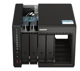 QNAP TS-453E NAS Tower Intel(R) Celeron(R) J6412 8 GB 0 TB QNAP QTS Black