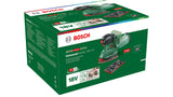 Bosch UniversalSander 18V-10 Deltasliber 18V Batteri og lader ikke inkluderet
