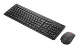 Lenovo 4X31R64485 tastatur Mus inkluderet Kontor RF trådløst Finsk, Svensk Sort
