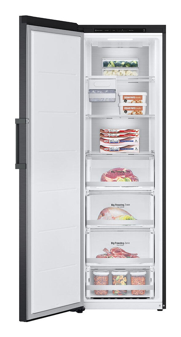 LG GFT61MCCSZ fryser Stående fryser Fritstående 324 L Sort