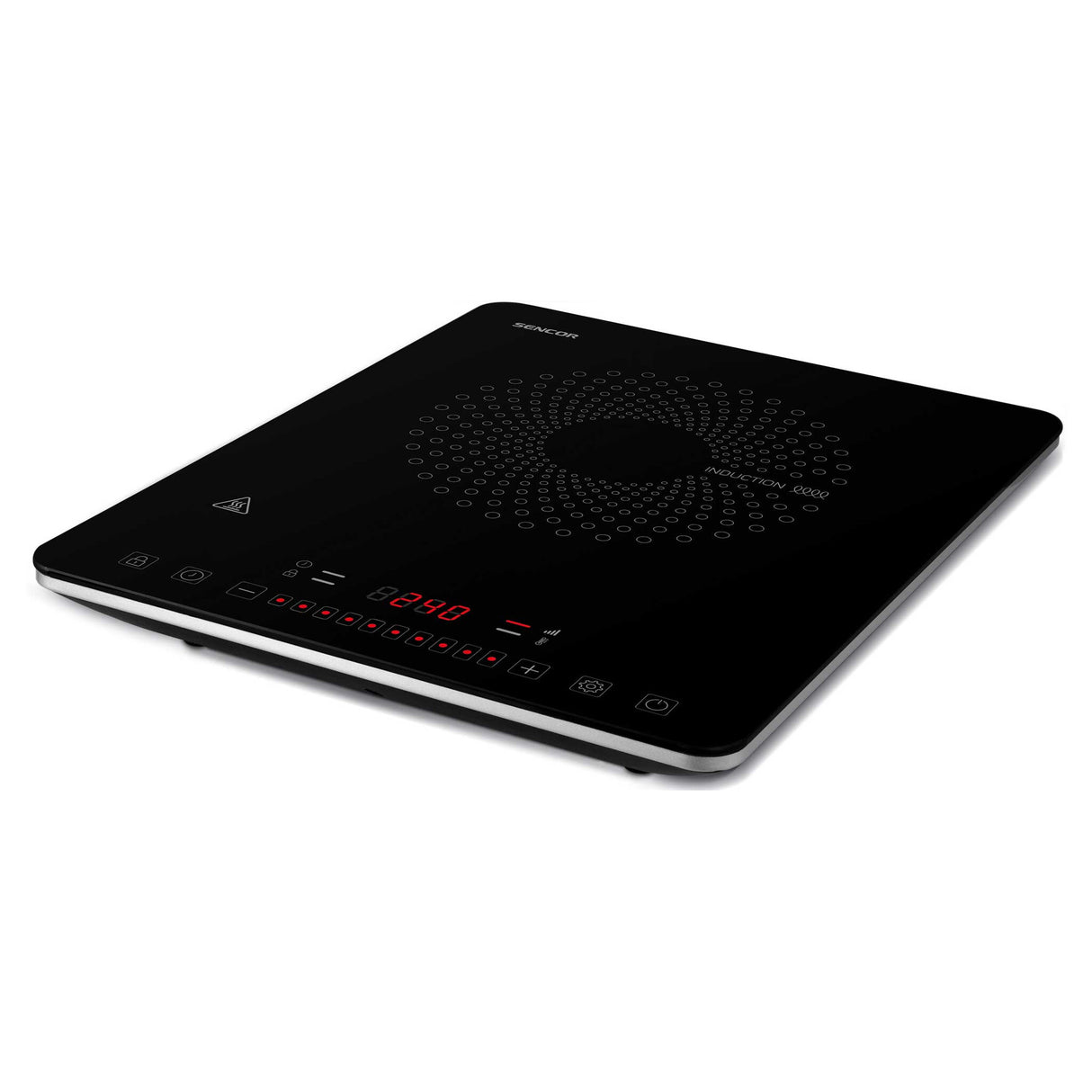 Sencor SCP 3701BK Sort Bordplade 29.5 cm Zone induktionskogeplade 1 zone(s)