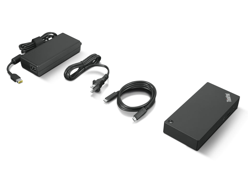 Lenovo ThinkPad Universal USB-C Dock Ledningsført USB 3.2 Gen 1 (3.1 Gen 1) Type-C Sort