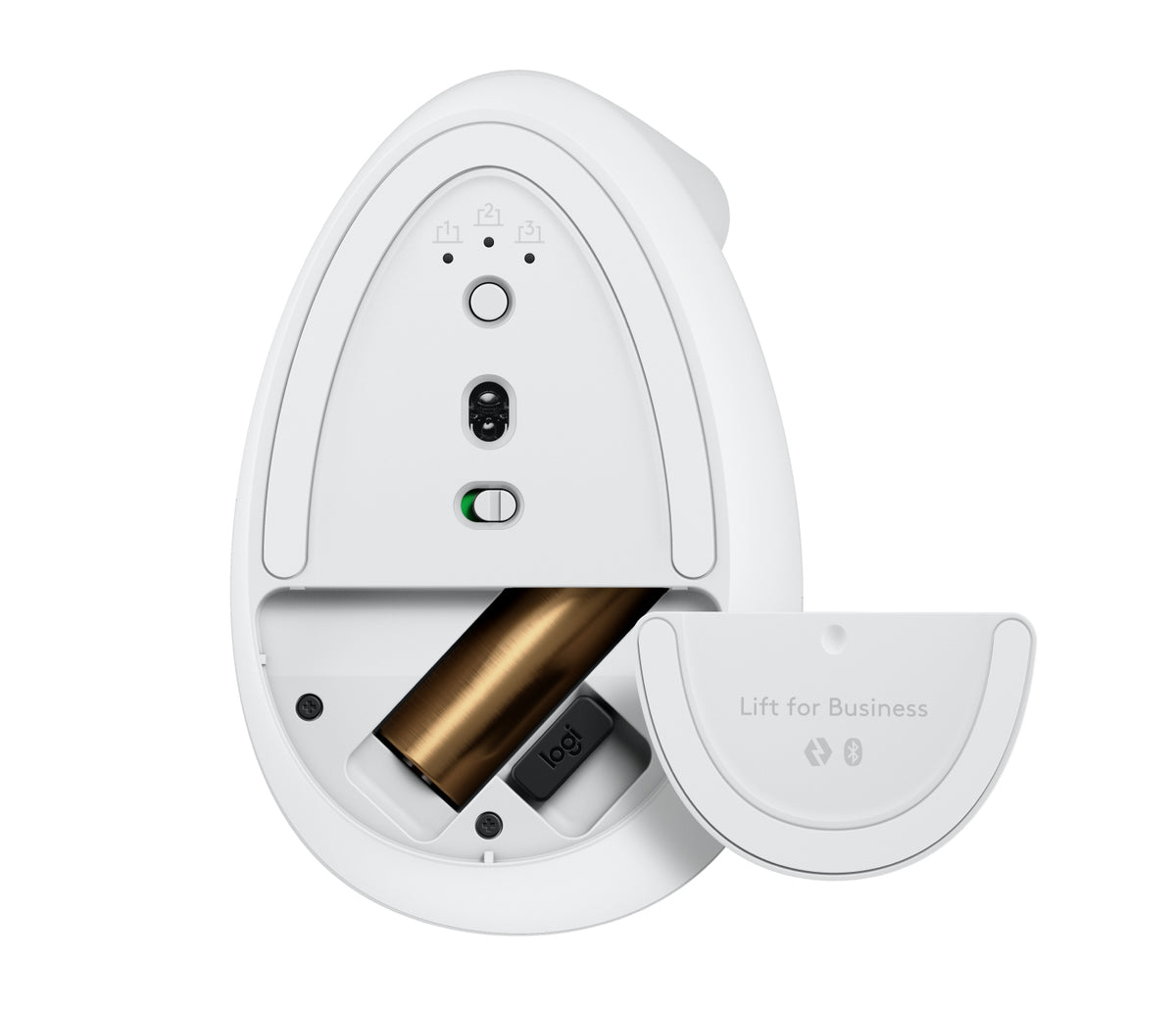 Logitech Lift for Business Trådløs Hvid