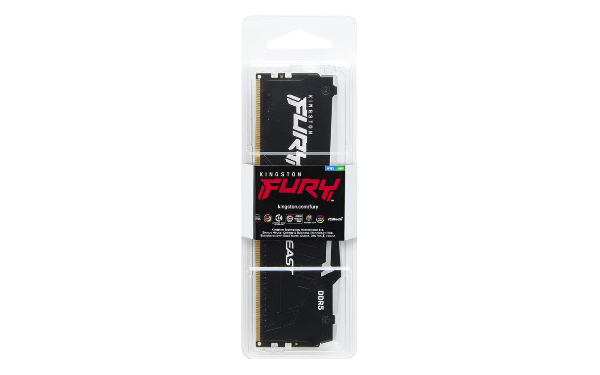 Kingston Technology FURY Beast 8 GB 6000 MT/s DDR5 CL36 DIMM RGB EXPO