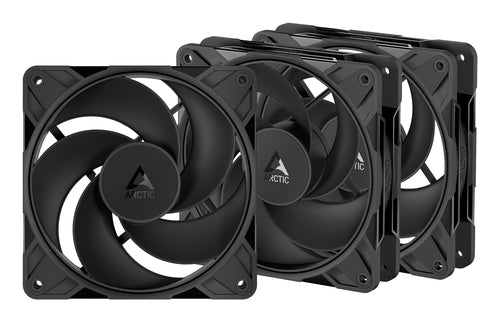 Arctic P12 Pro Reverse Fan 3-pack Sort 120 mm