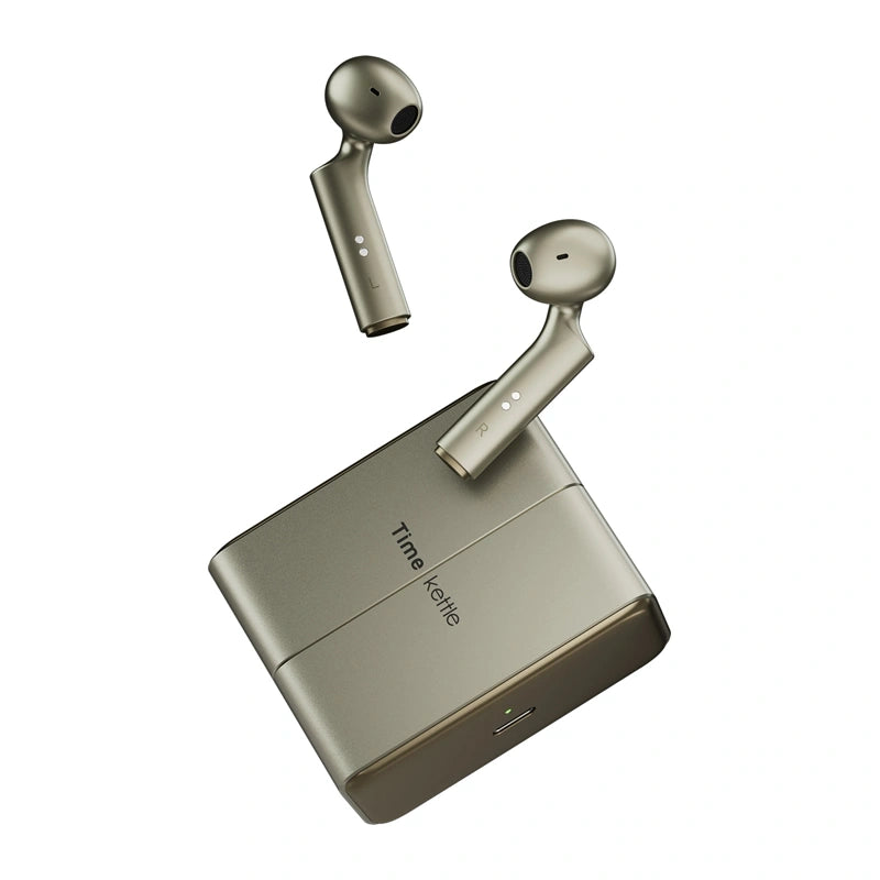 TimeKettle W4 Plus TWS oversættelses øretelefoner (guld)