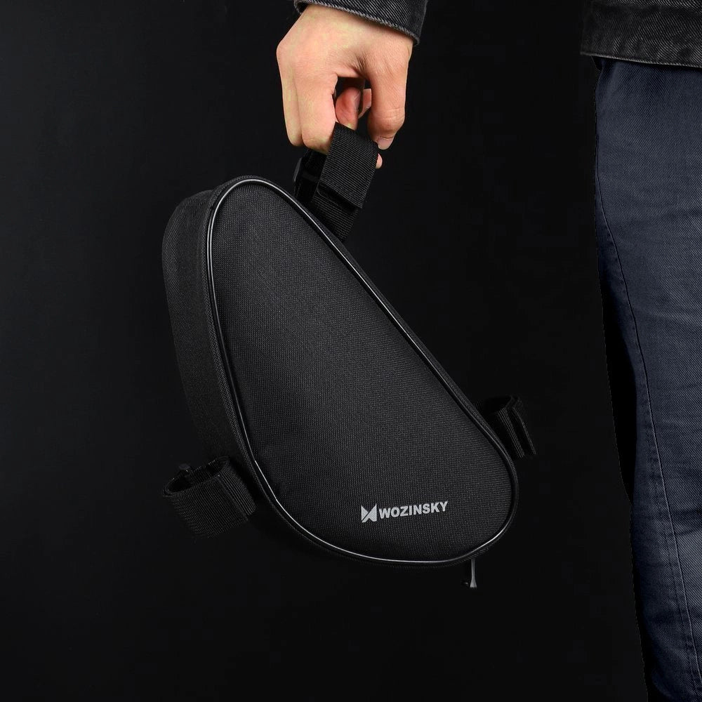 Wozinsky cykeltaske til 1.5l cykelramme sort (WBB11BK)