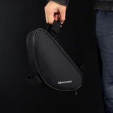 Wozinsky cykeltaske til 1.5l cykelramme sort (WBB11BK)