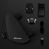 Wozinsky cykeltaske til 1.5l cykelramme sort (WBB11BK)