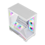 Computerkasse Darkflash K430 + vifter (hvid)