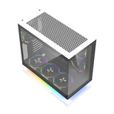 DarkFlash F1 ATX Computer Case + 6 Fans (hvid)