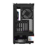 DarkFlash F1 ATX Computer Case + 6 Fans (hvid)