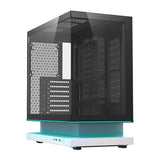 DarkFlash F1 ATX Computer Case + 6 Fans (hvid)