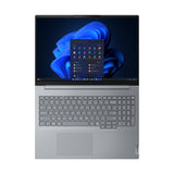 Lenovo ThinkBook 16 G9 AHP AMD Ryzen™ 5 220 Laptop 40,6 cm (16") WUXGA 16 GB DDR5-SDRAM 512 GB SSD Wi-Fi 7 (802.11be) Windows 11 Pro Nordisk Grå
