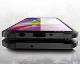 Hybrid Armor Case Tough Rugged Cover til Samsung Galaxy M51 blå