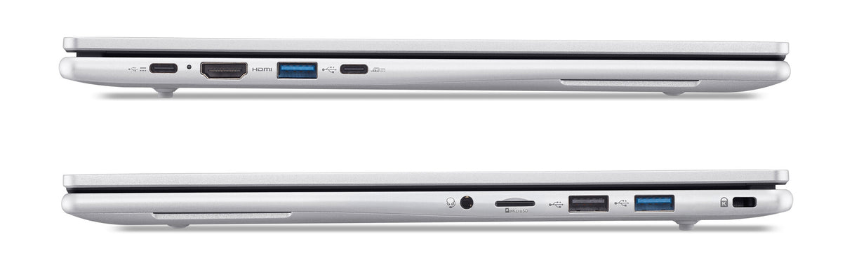 Acer Aspire Lite NX.DMVEL.001 laptop AMD Ryzen™ 7 5825U 39,6 cm (15.6") Fuld HD 32 GB DDR4-SDRAM 1 TB SSD Wi-Fi 6 (802.11ax) Windows 11 Home Sølv